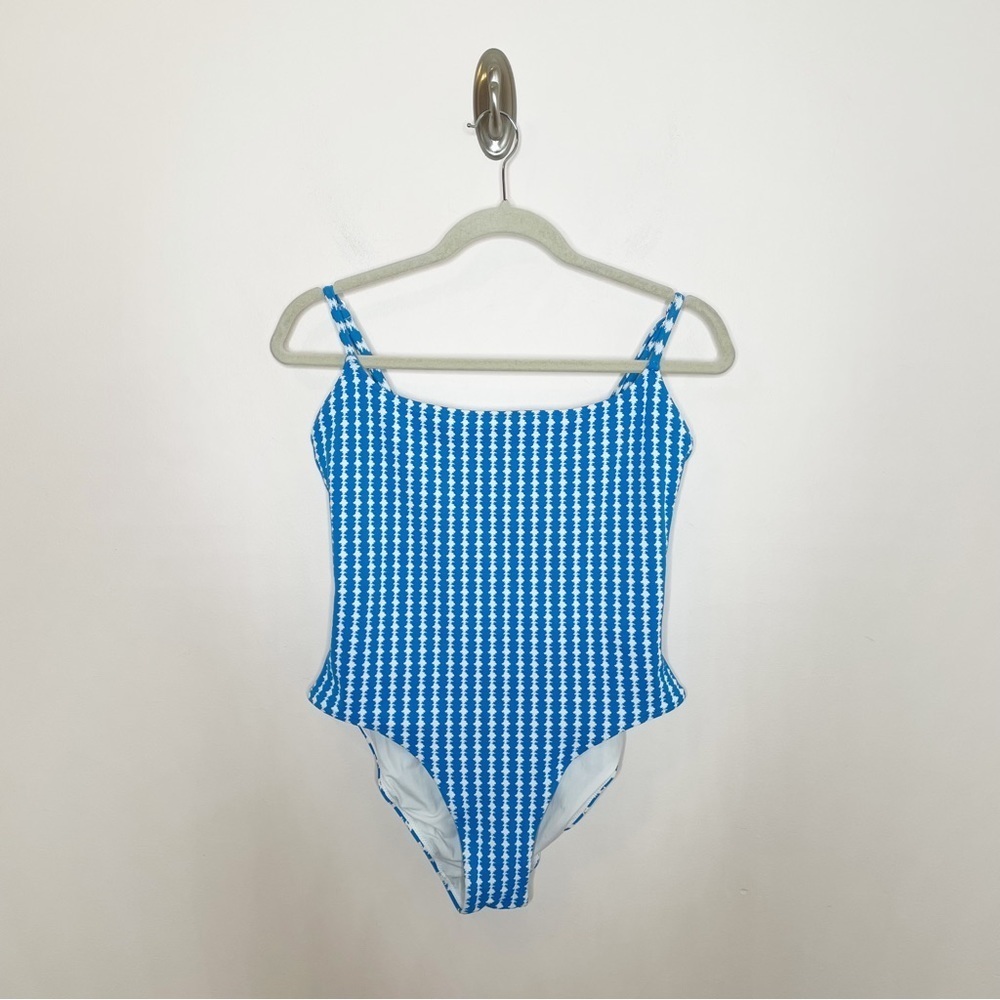Lemlem Zala Classic Jacquard Knit One Piece Swimsuit